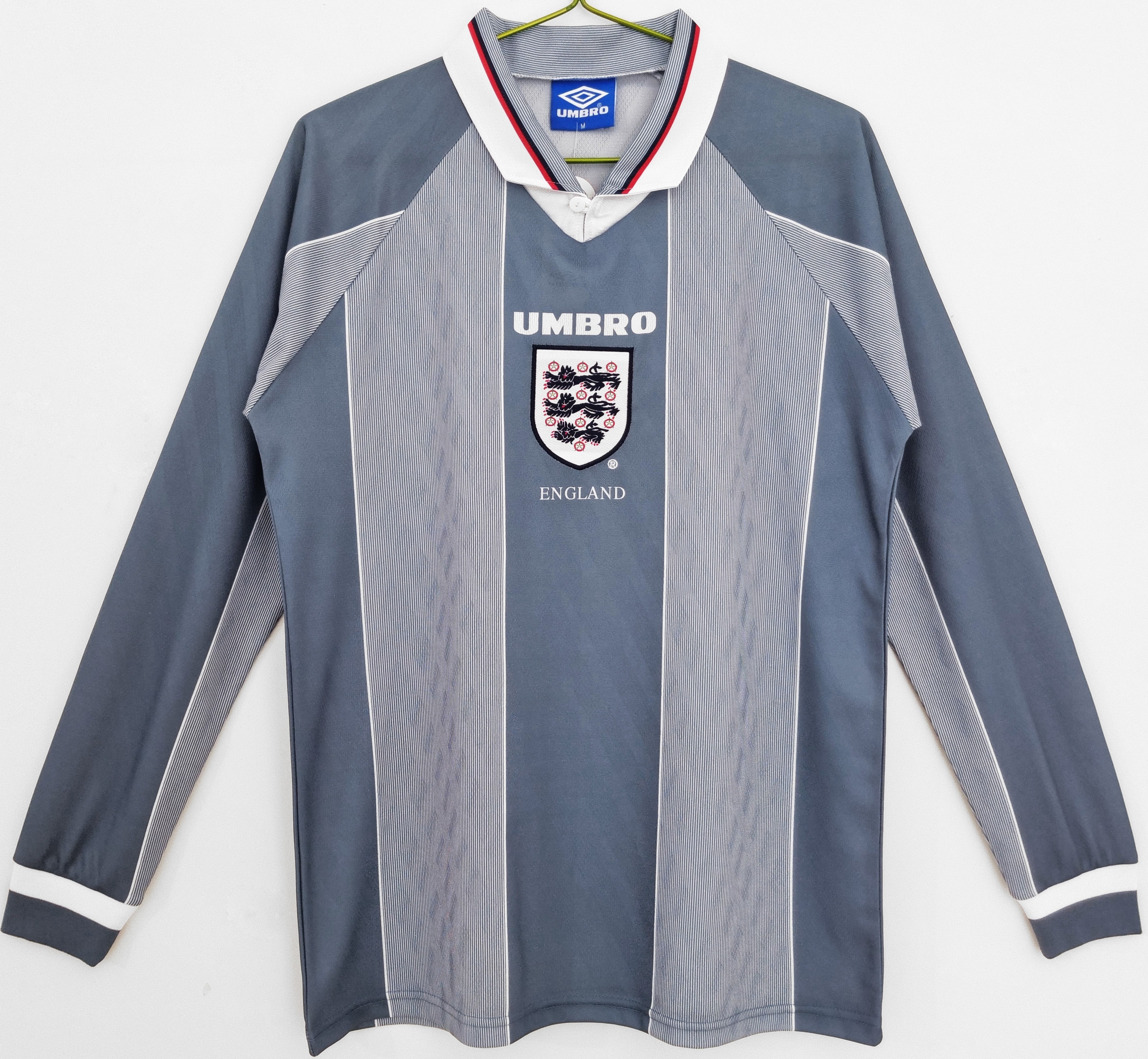 Retro England 1996 Away Stadium Jersey